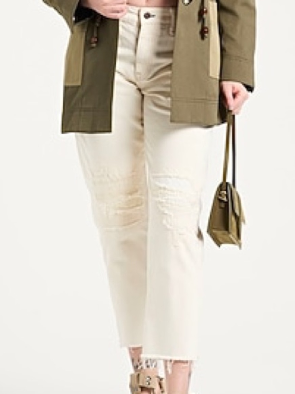 Ralph Lauren Polo Off White Jeans